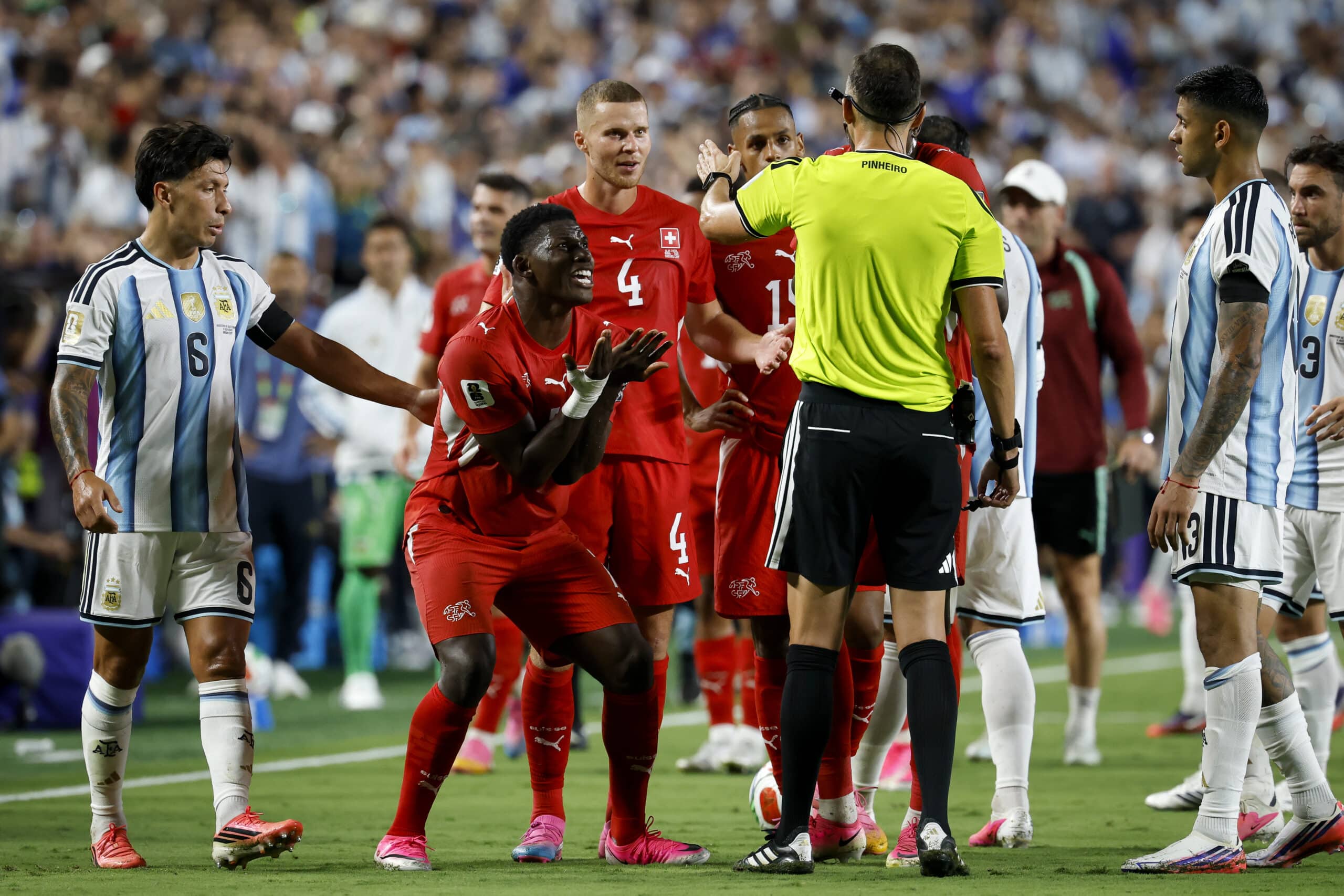 Breel Embolo Sveitsi Argentiina