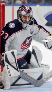 Kanadaa edustanut Columbus Blue Jacketsin maalivahti Jet Greaves