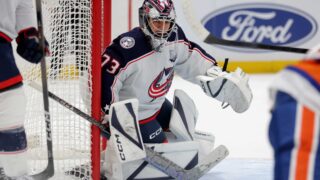 Kanadaa edustanut Columbus Blue Jacketsin maalivahti Jet Greaves