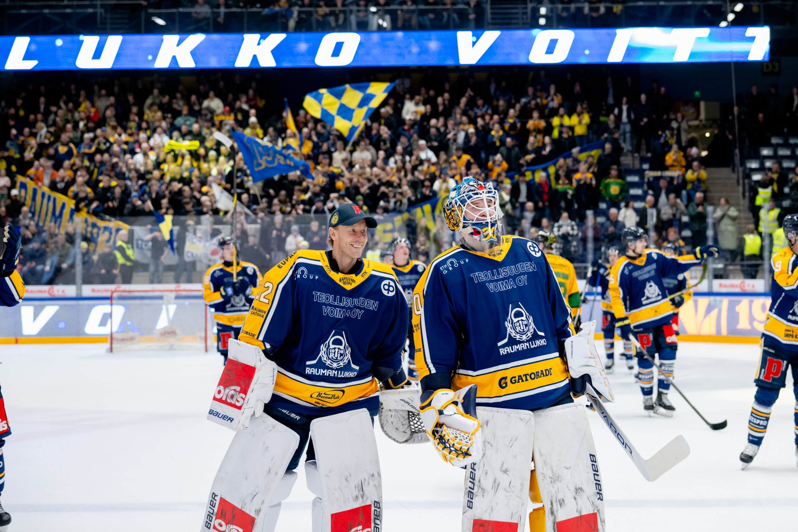 Antti Raanta ja Daniel Salonen