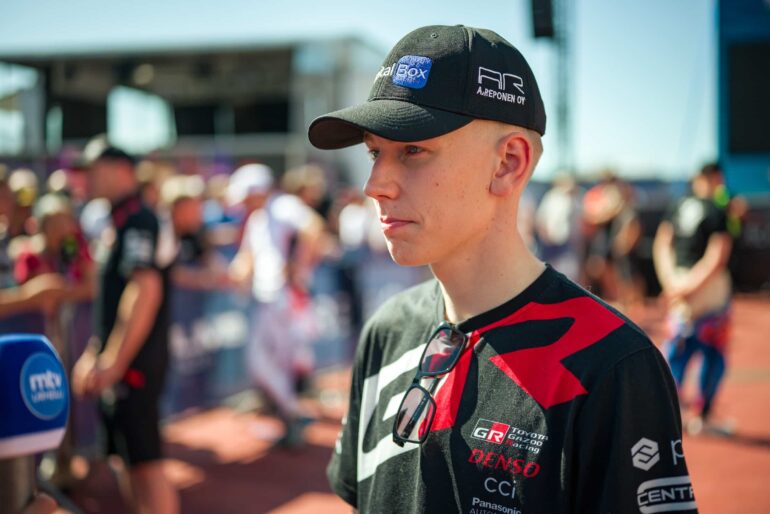 Sami Pajari Suomen MM-rallissa kesällä 2026