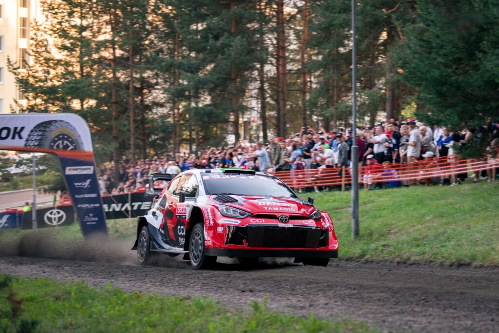 Elfyn Evans Suomen MM-rallissa kesällä 2026