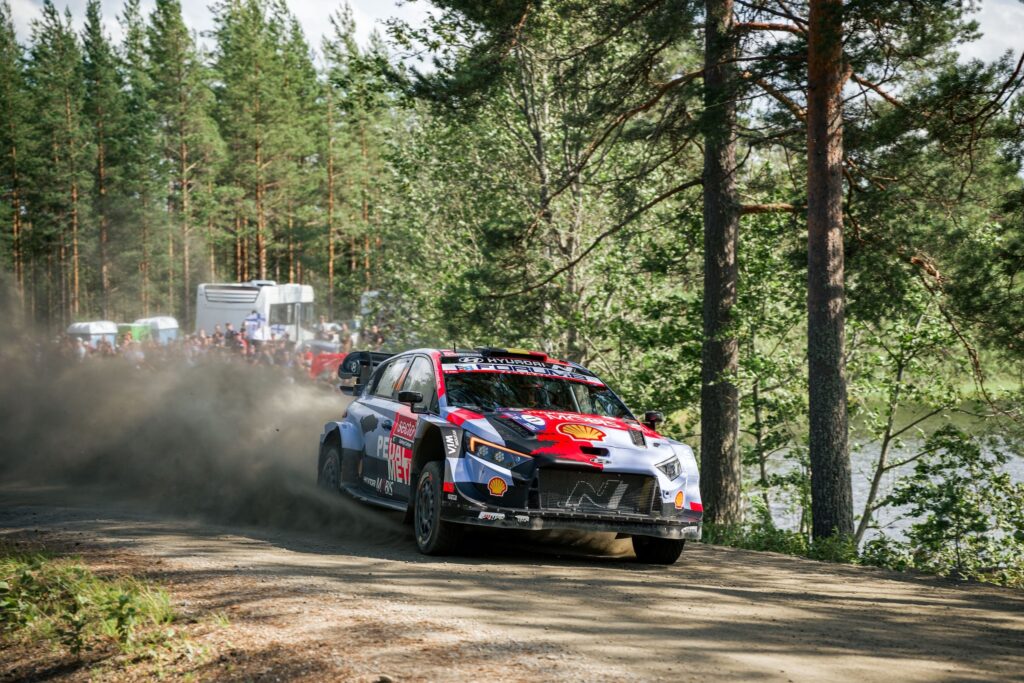 Thierry Neuville Suomen MM-rallissa 2026