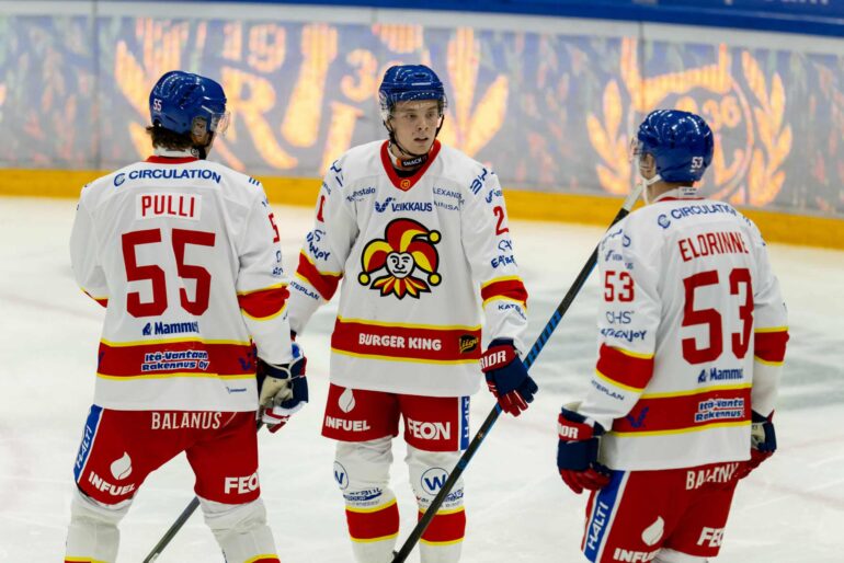Jokerit Valtteri Pulli Kristo Pitkänen Aleksi Elorinne