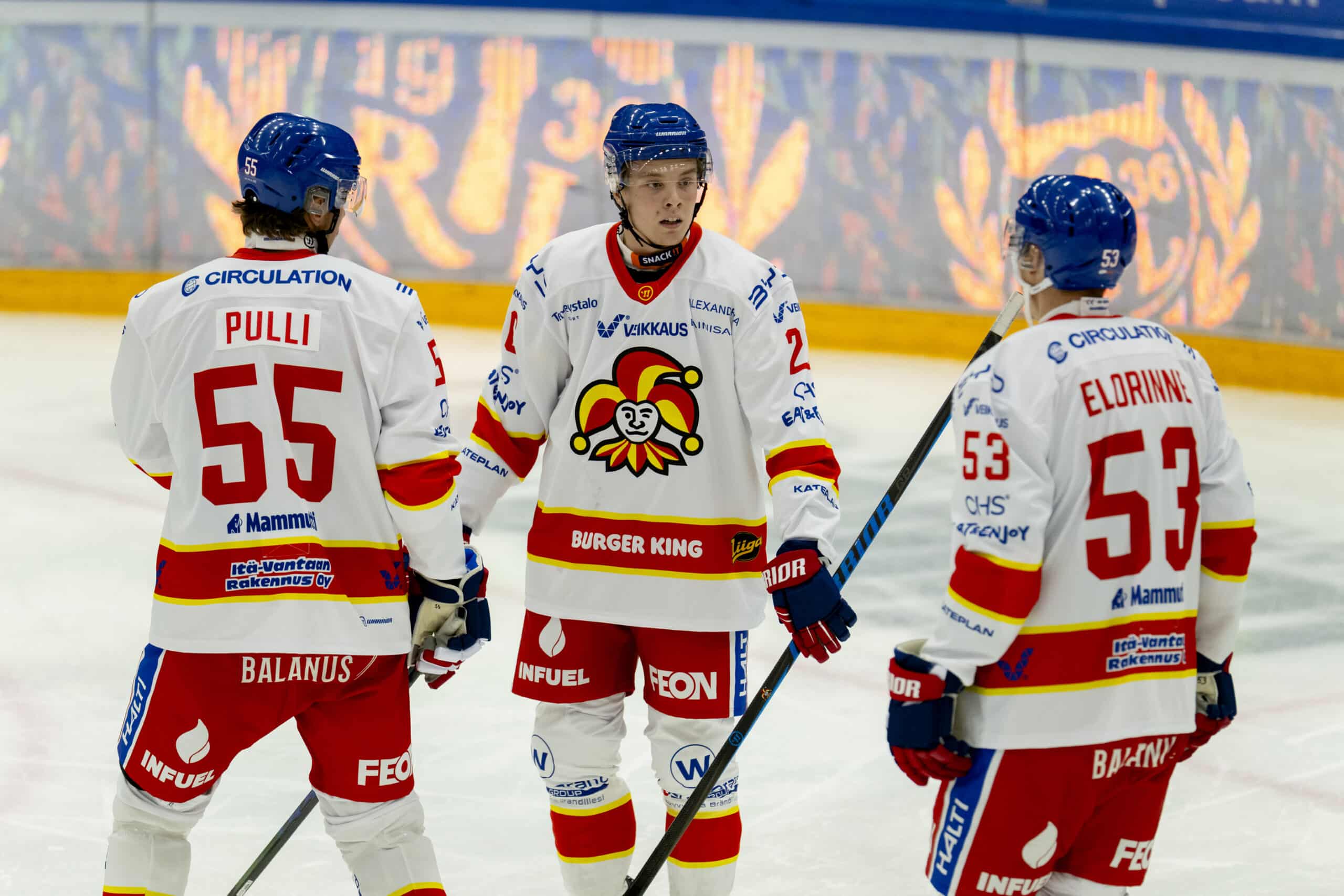 Jokerit Valtteri Pulli Kristo Pitkänen Aleksi Elorinne