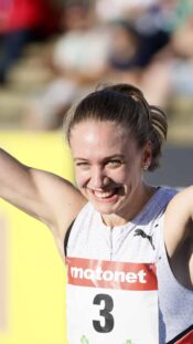 Lotta Kemppinen Espoossa elokuussa 2026