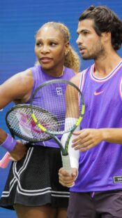 Serena Williams ja Carlos Alcaraz