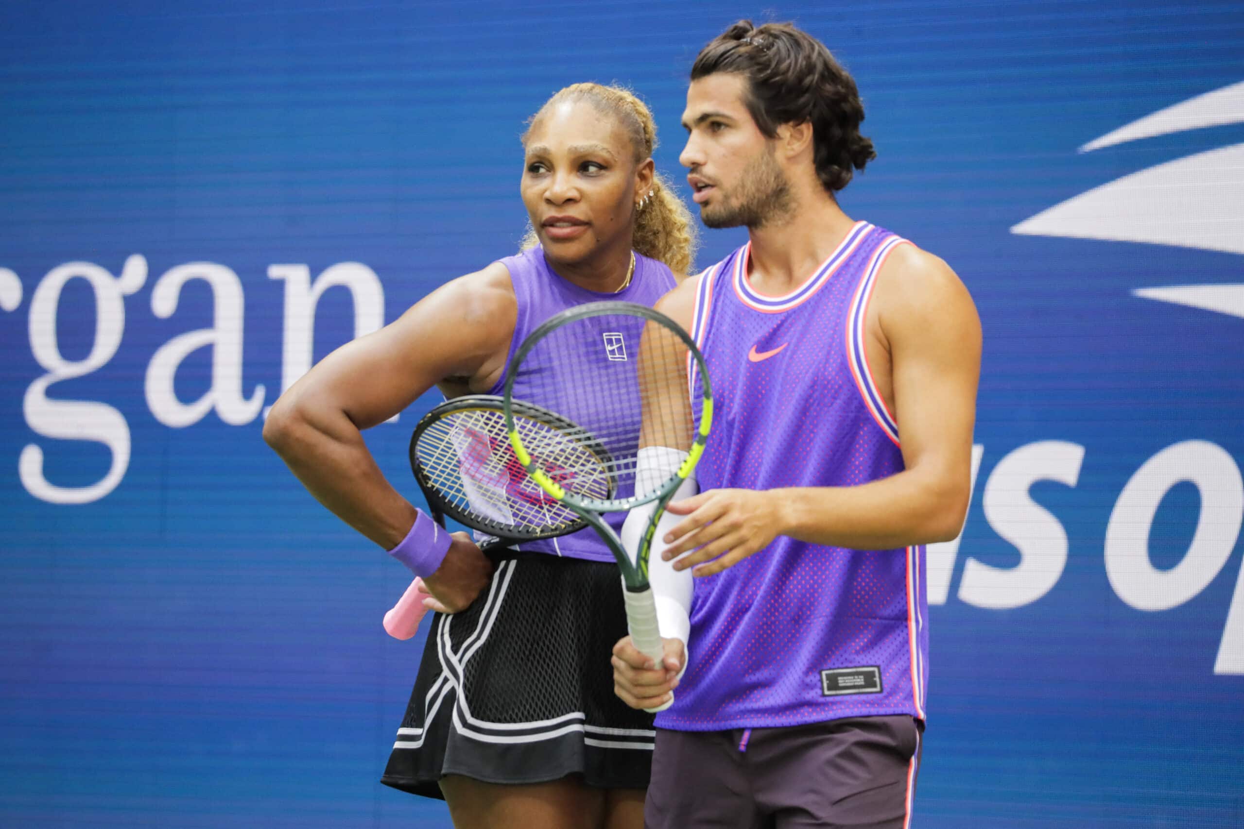Serena Williams ja Carlos Alcaraz