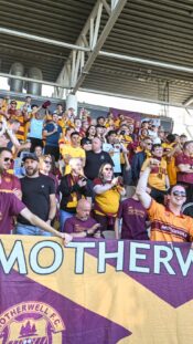 Motherwell FC fanit Helsingissä