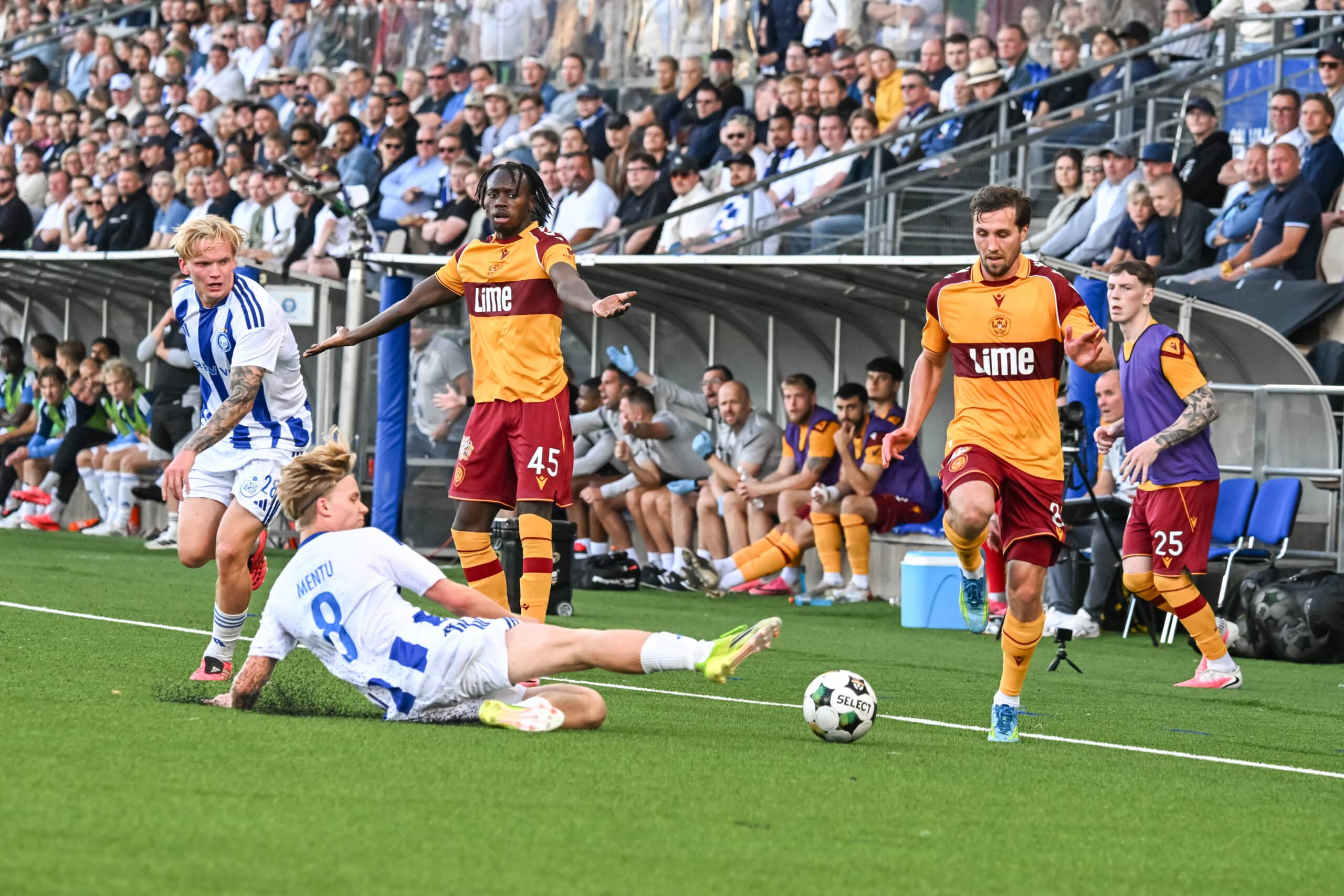 Miska Ylitolva Pyry Mentu Motherwell