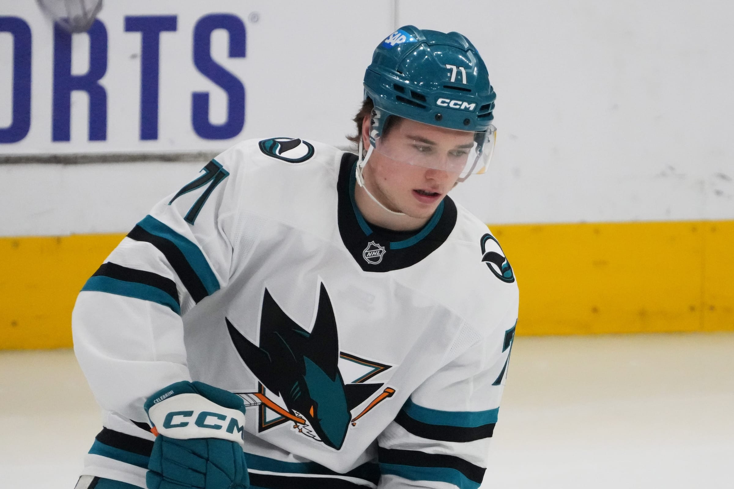 Macklin Celebrini, San Jose Sharks