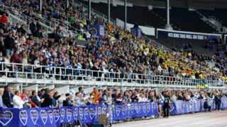 Olympiastadion, 2026 Ruotsi-ottelu yleisö