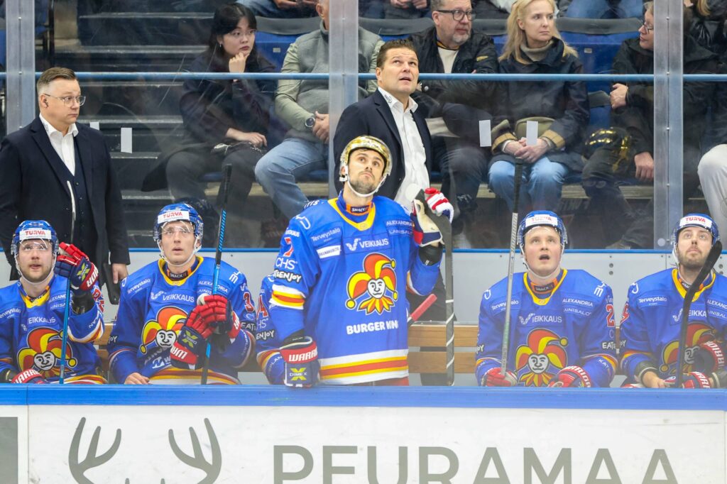 Jokereiden Tomek Valtonen ja Maxime Fortier