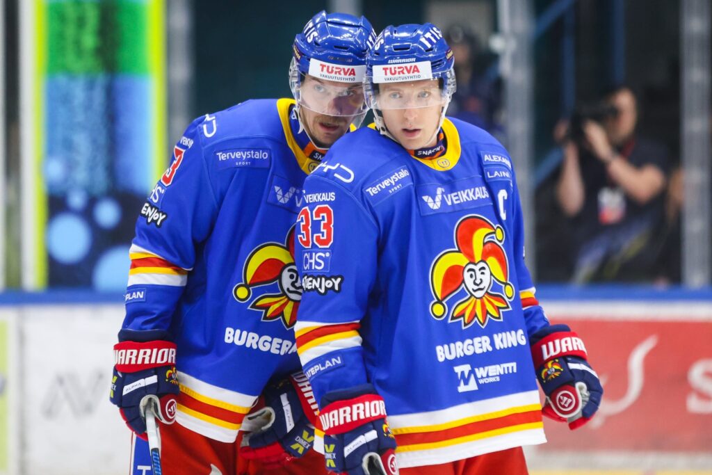 Jokereiden Aleksi Elorinne ja Markus Hännikäinen