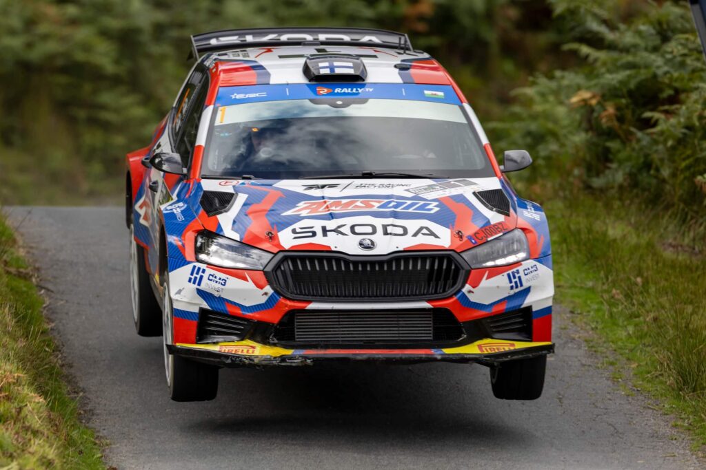 Teemu Suninen Britannian EM-rallissa 2026