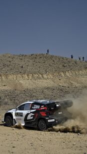 Sami Pajari Saudi-Arabian MM-rallissa vuonna 2025