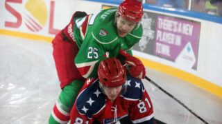 Jarkko Ruutu ja Iiro Pakarinen 2014