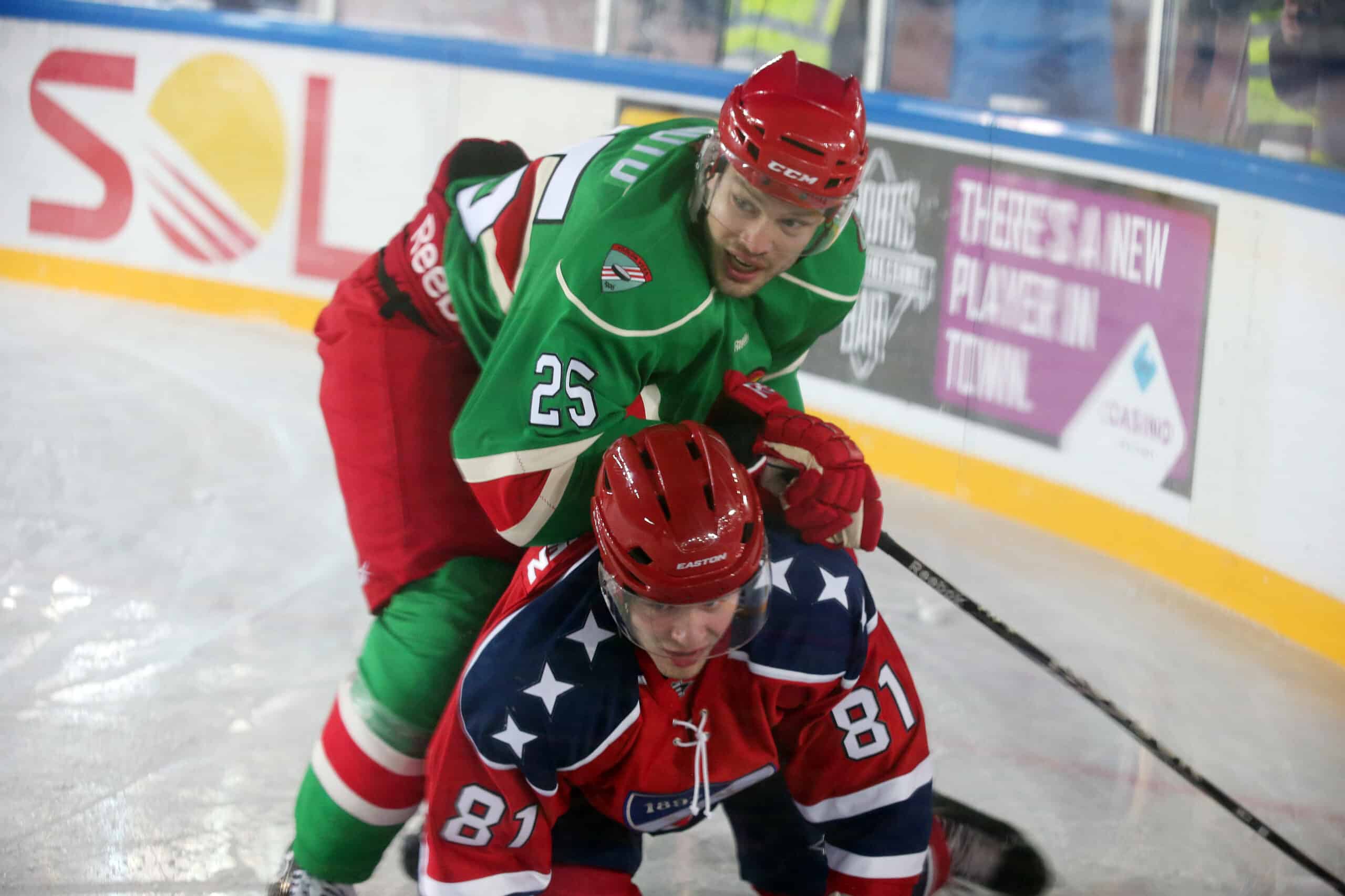 Jarkko Ruutu ja Iiro Pakarinen 2014