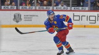 Olli Palola KHL:ssä Jokerien paidassa