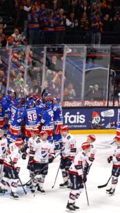 Jokerit juhlii voittoa HIFK:sta kauden ensimmäisessä paikallispelissä