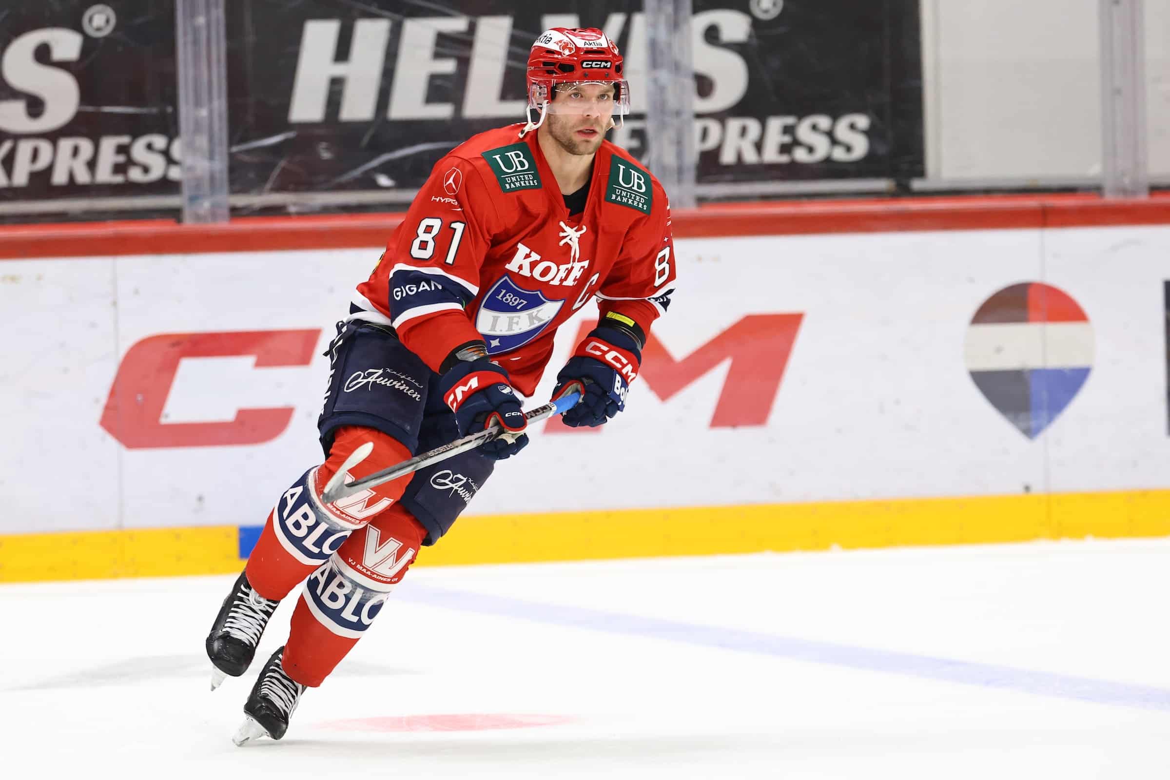 HIFK:n kapteeni Iiro Pakarinen