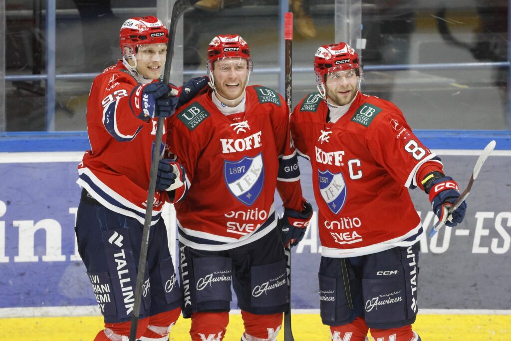 HIFK juhlii maalia Espoossa lokakuussa 2026