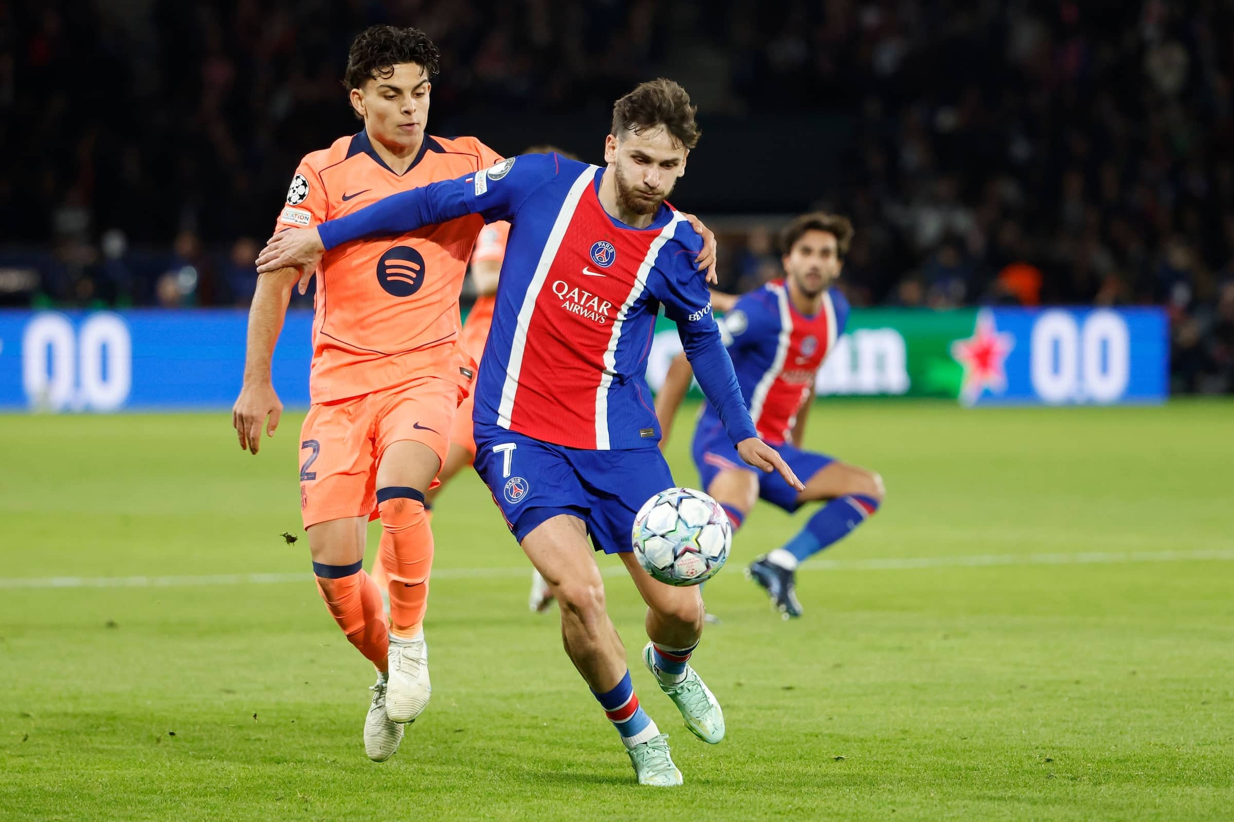 PSG ja Barcelona kohtasivat UCL:n liigavaiheessa syksyllä 2026