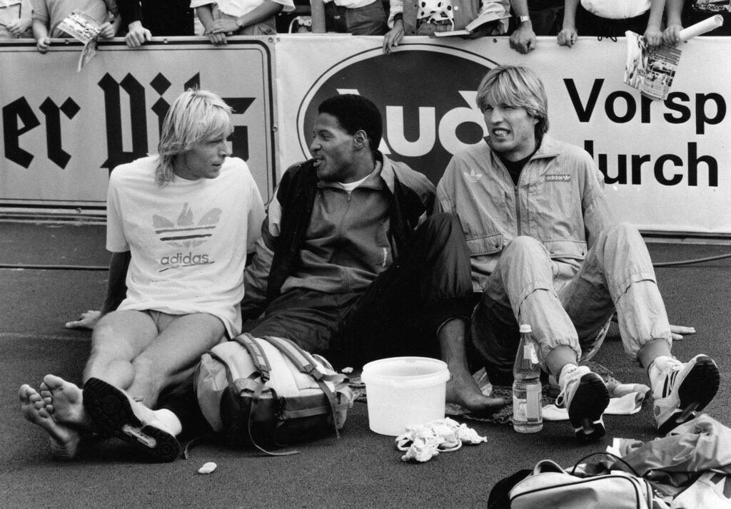 Carlo Thränhardt, Javier Sotomayor , Dietmar Mögenburg