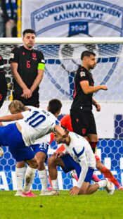 Huuhkajat Albania Leo Walta