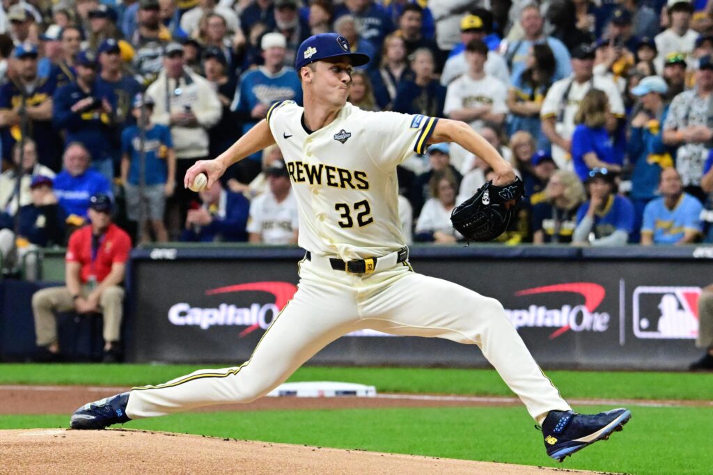MLB-seura Milwaukee Brewersin ykkössyöttäjä Jacob Misiorowski