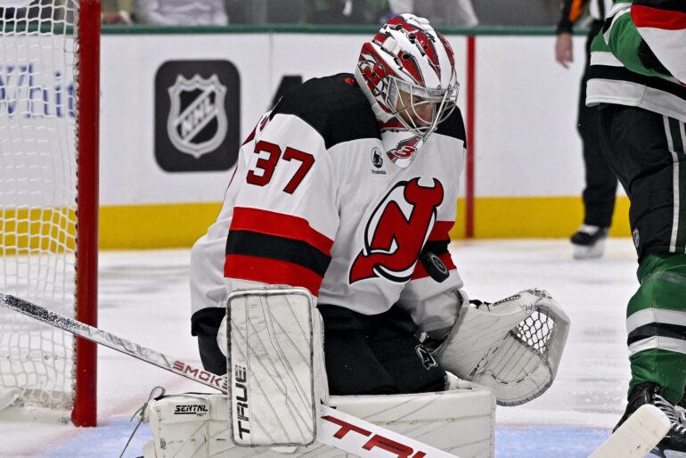 Connor Hellebuyck, New Jersey Devils