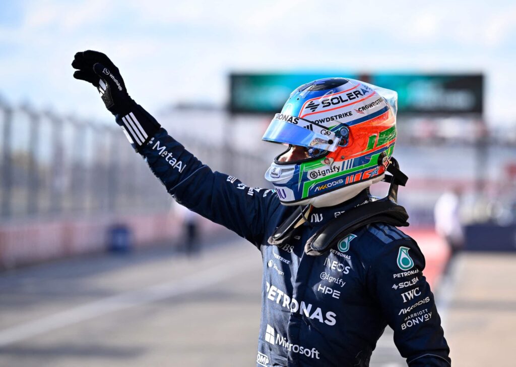 Kimi Antonelli Austinin GP:ssä lokakuussa 2026
