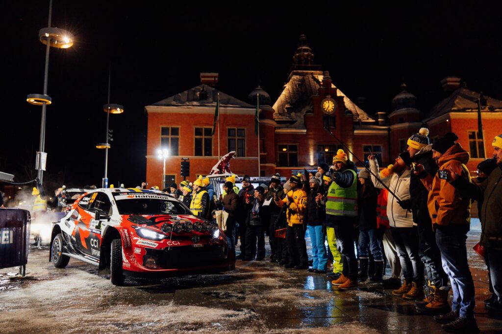 Oliver Solberg Ruotsin MM-rallissa helmikuussa 2026