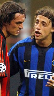 Paolo Maldini, Hernan Crespo, Milan, Inter