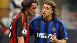 Paolo Maldini, Hernan Crespo, Milan, Inter