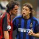 Paolo Maldini, Hernan Crespo, Milan, Inter