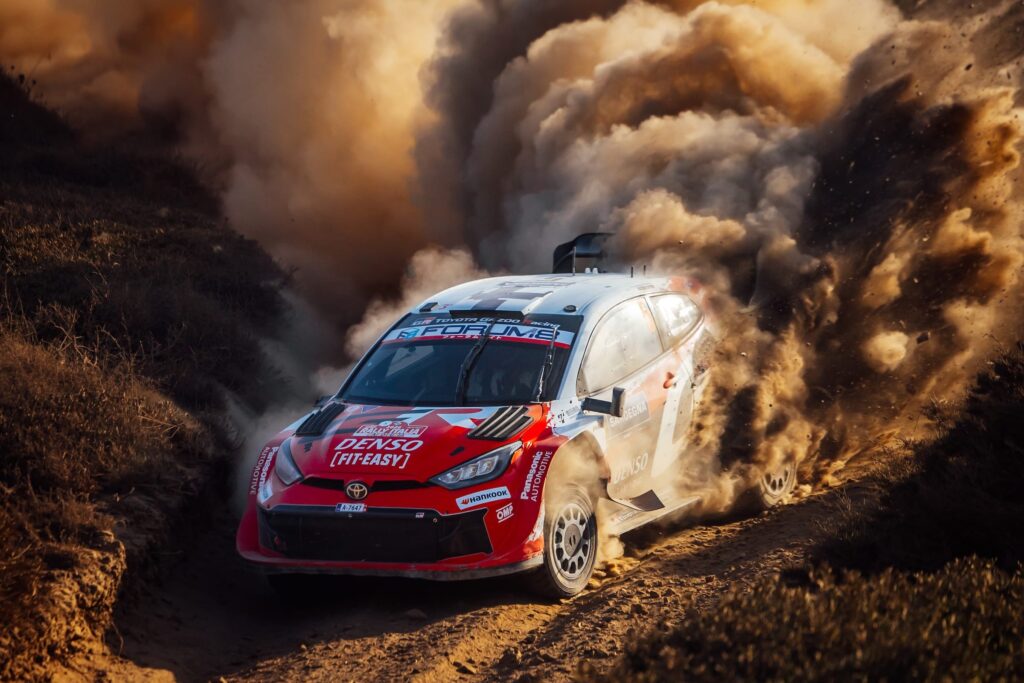 Toyotan Sami Pajari Sardinian MM-rallissa 2026