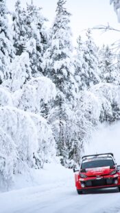 Toyotan Sami Pajari Ruotsin MM-rallissa helmikuussa 2026
