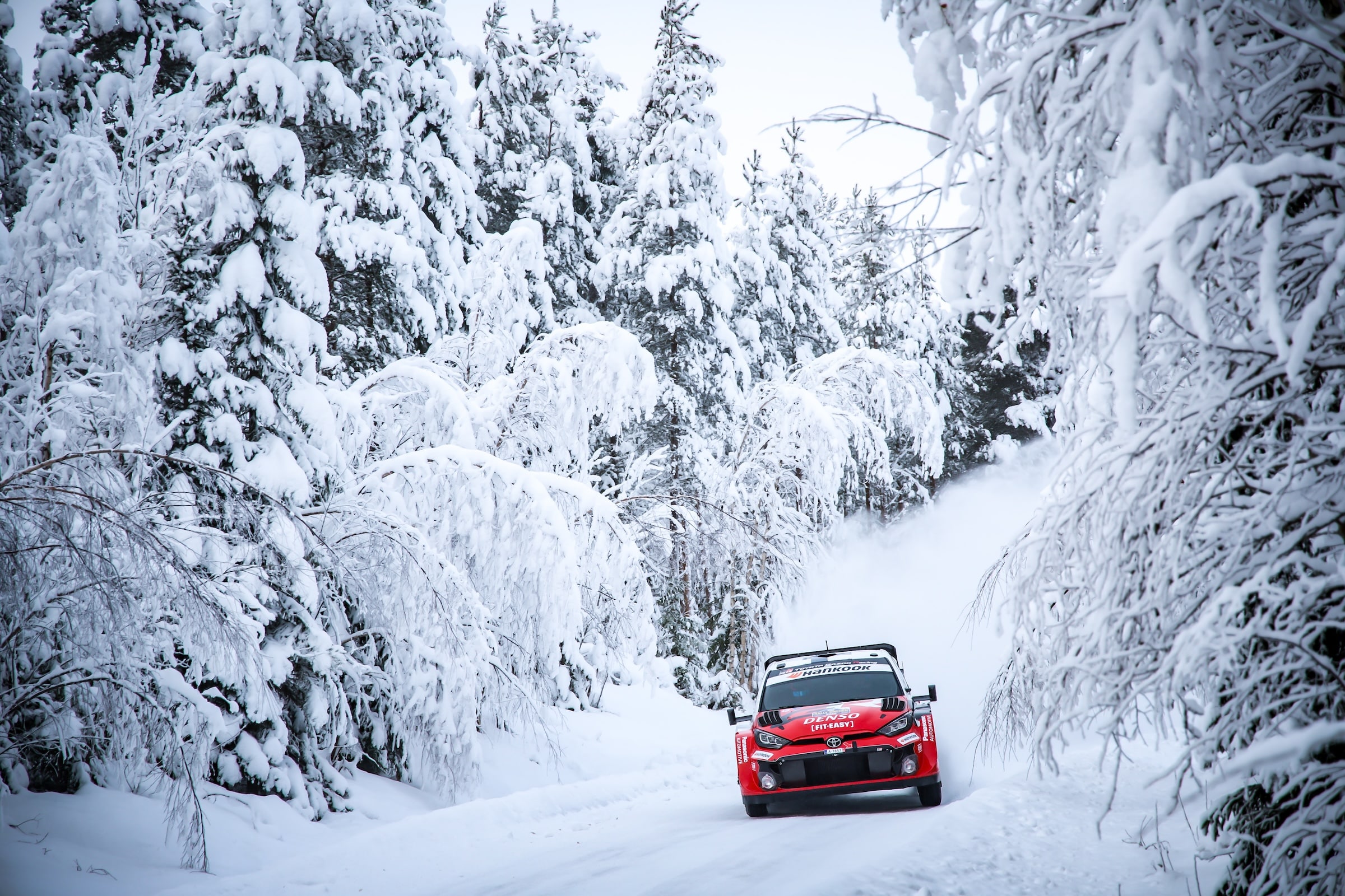 Toyotan Sami Pajari Ruotsin MM-rallissa helmikuussa 2026