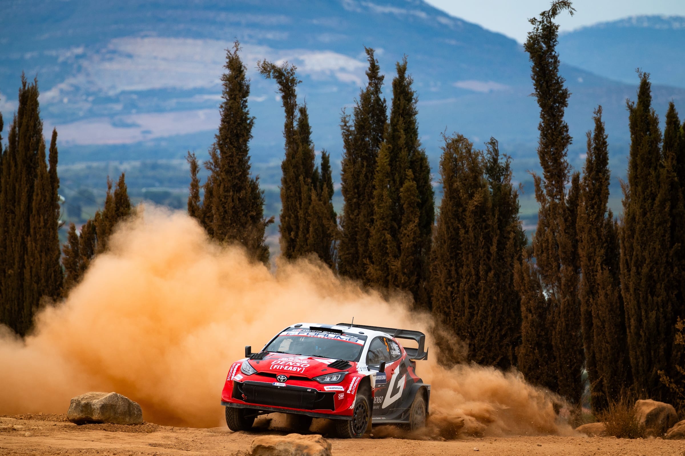 Toyotan Sami Pajari Sardinian MM-rallissa 2026